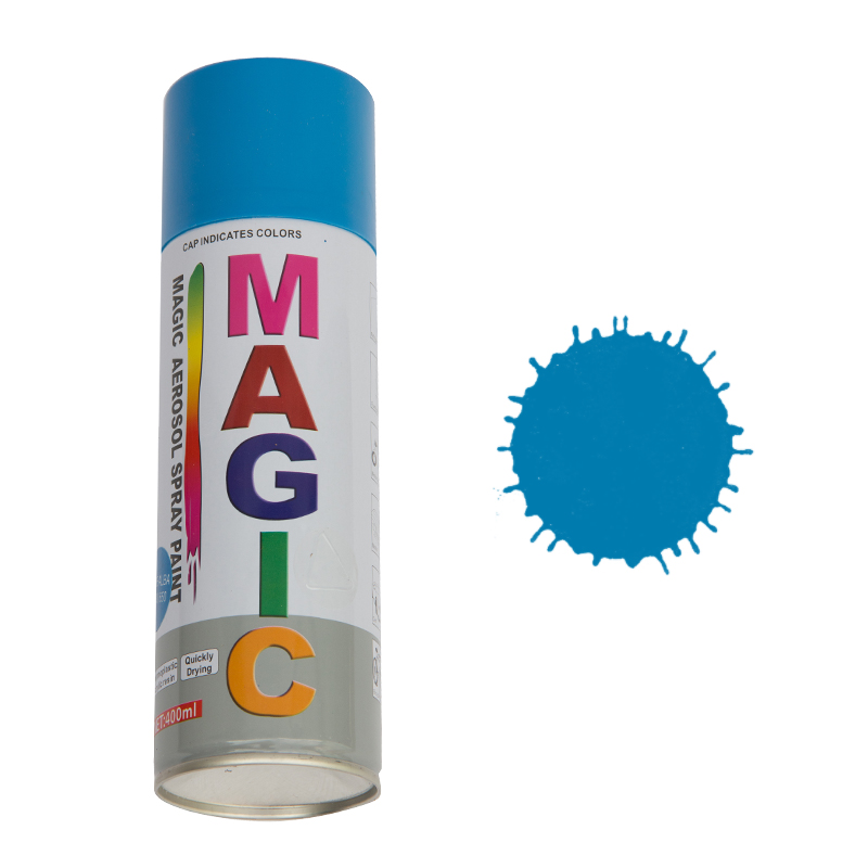 Spray vopsea MAGIC Albastru 650 , 400 ml.