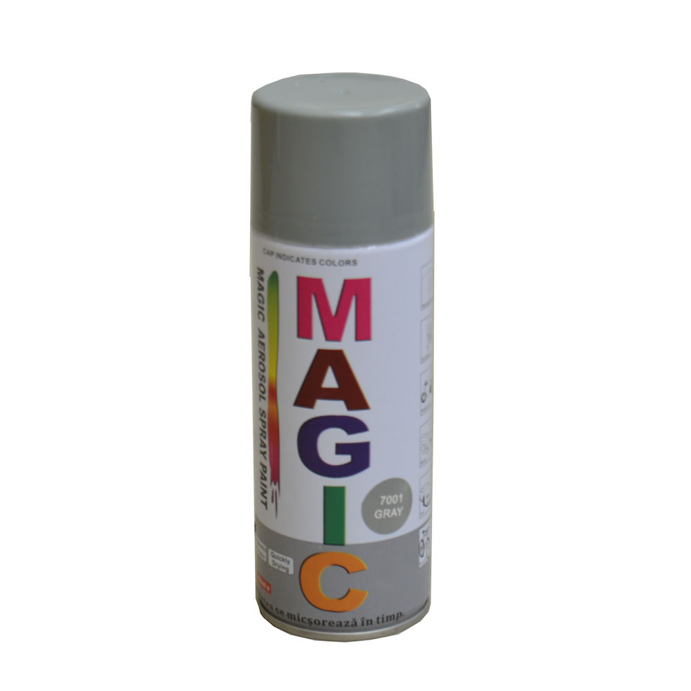 Spray vopsea MAGIC Gri 7001 , 400 ml