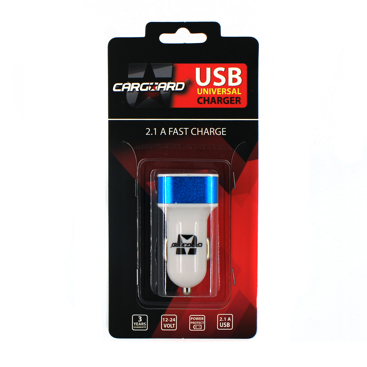 Incarcator auto de la bricheta auto la USB 2100mA, Diferite culori