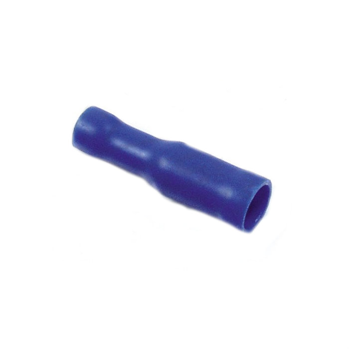 Conector electric mama tubular, mufa pentru inadire diam 1.5-2.5mm, 4mm, Albastru