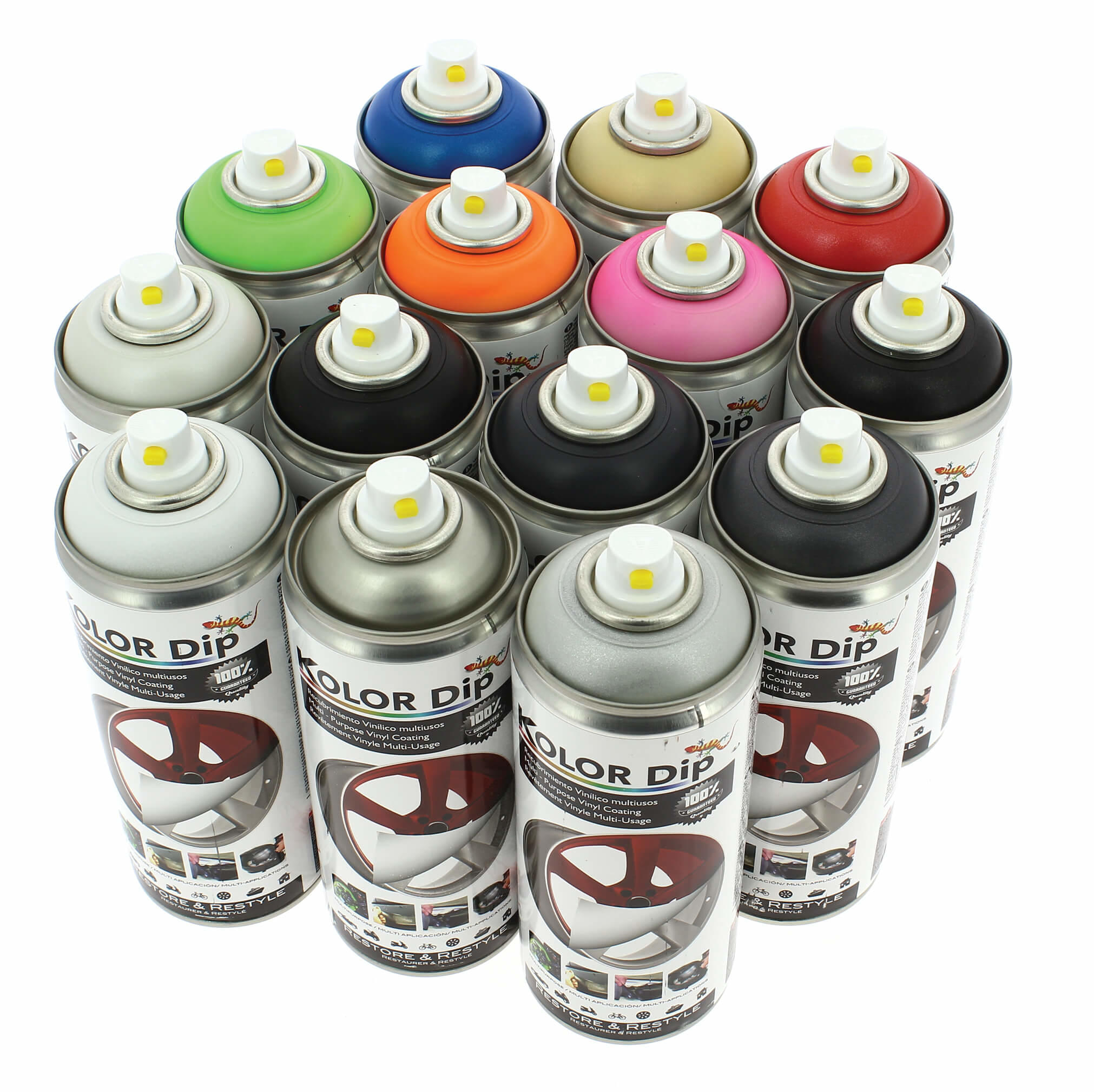 Spray vopsea cauciucata Kolor Dip Transparent Shine 400ml