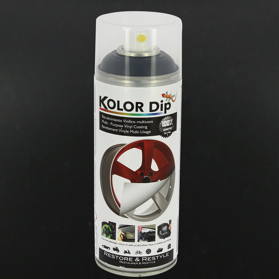 Spray vopsea cauciucata Kolor Dip Negru 400ml