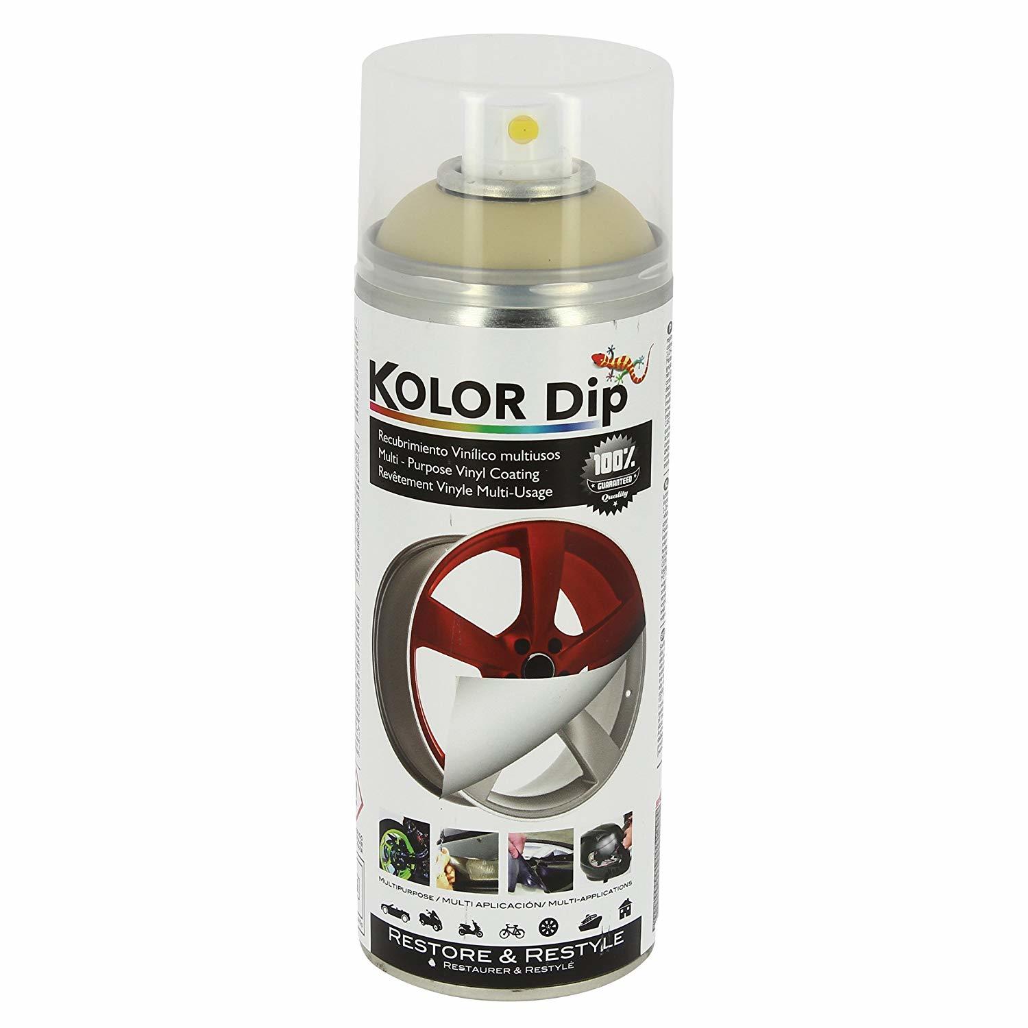 Spray vopsea cauciucata Kolor Dip Auriu Metalic Perlat 400ml