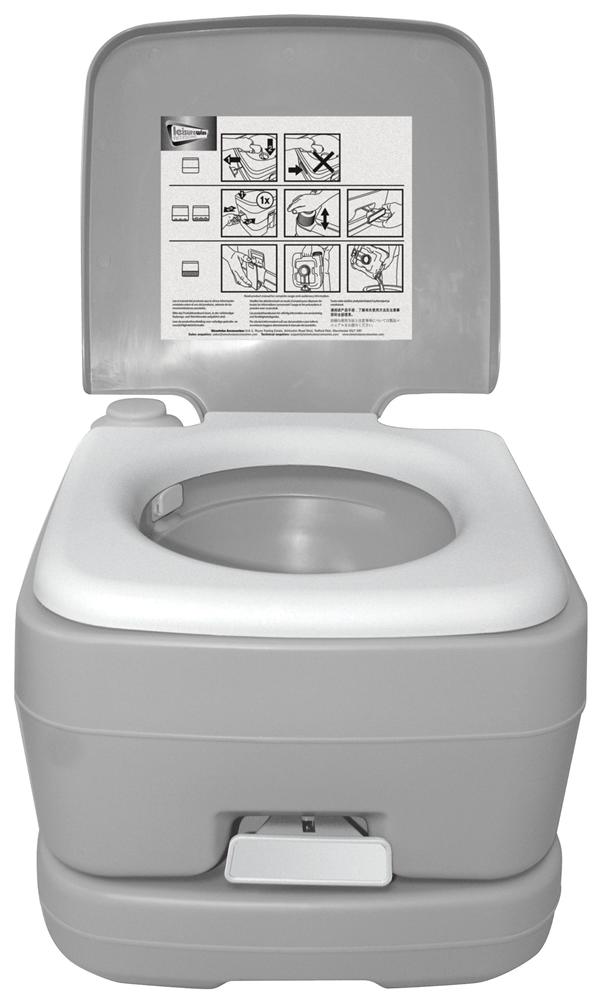 Toaleta portabila Streetwize 10 L , WC ecologic cu sistem tragere apa