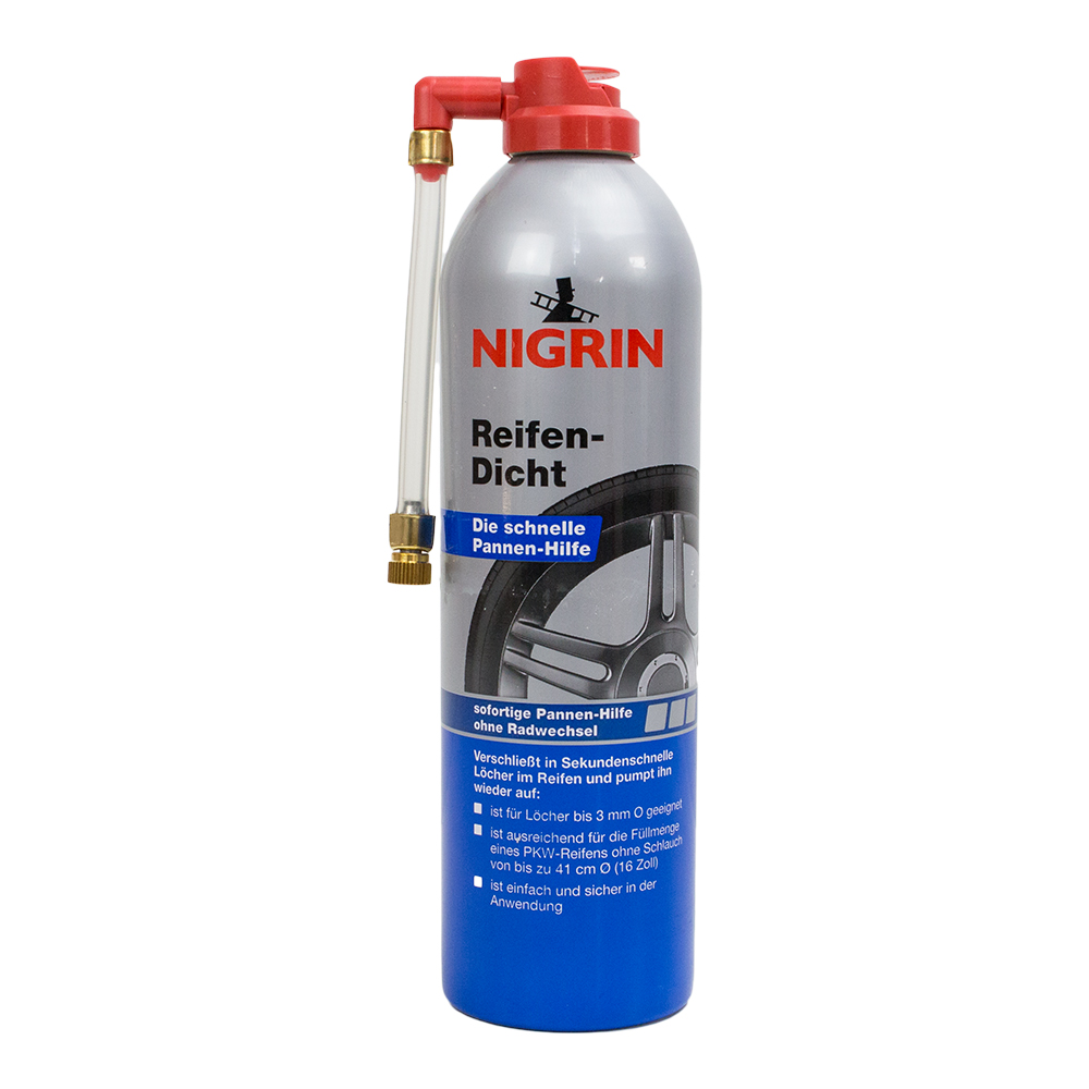 Spray umflat roti Nigrin cu aer comprimat si cauciuc lichid 500 ml