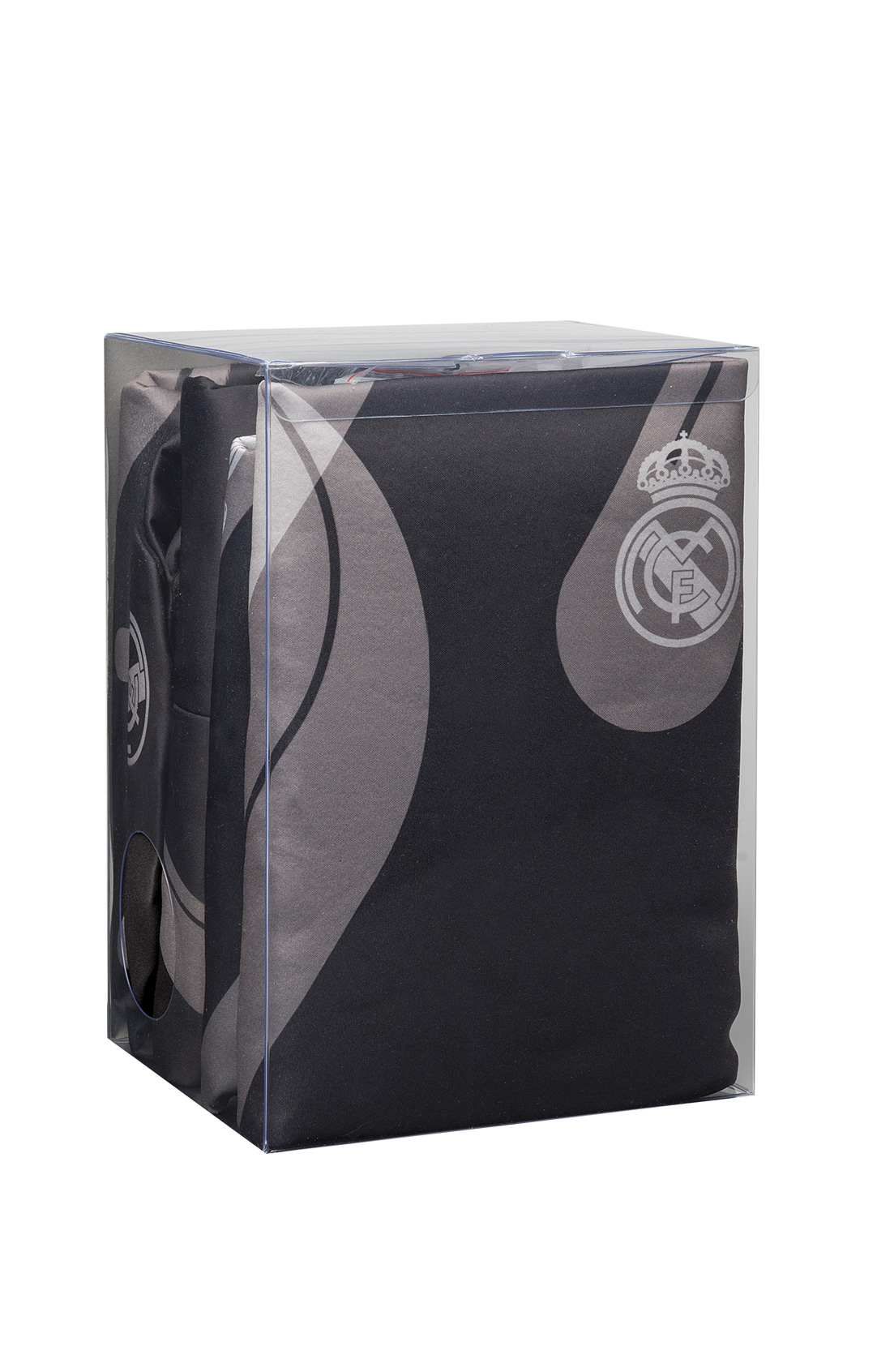 Set huse scaune auto Real Madrid , fata si spate , 9 buc.