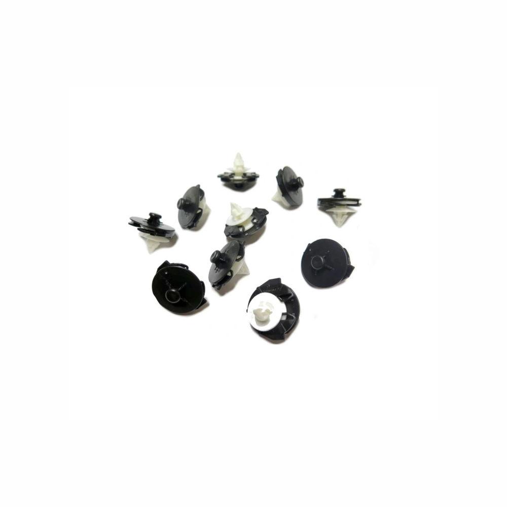 Clema, clips fixare VW Caddy II (9u/9kv) 11.1995-01.2004, Polo (6kv) Sedan/Combi 11.1995-06.2001, Polo (6n) Hatchback 10.1994-08.1999; tapiterie usa; set 10 buc, 6N0868243A