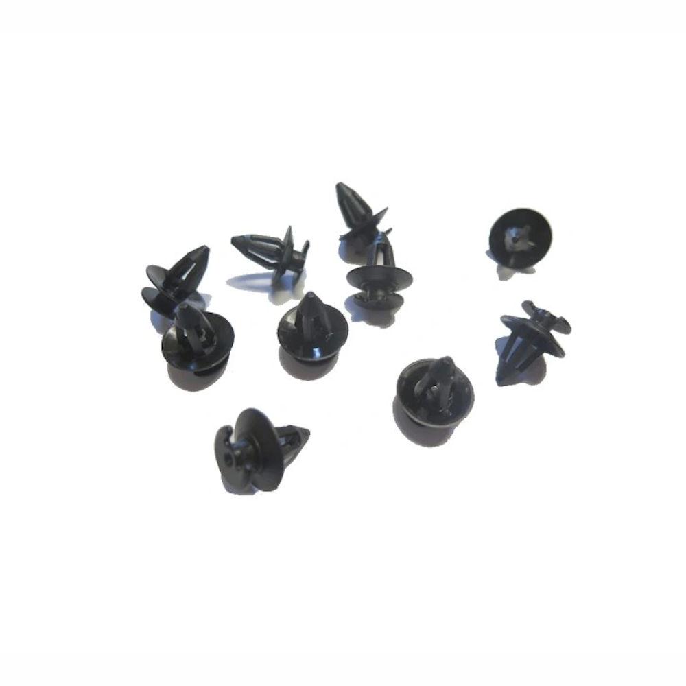 Clema, clips fixare Audi 100, 100/200, 80, A6, A8, 80 Coupe/Cabrio; BMW seria 3, 5, 7; Seat Ibiza/Cordoba, Toledo; VW Caddy, Corrado, Golf I, Golf II, Jetta, Lt II, Lt28/31/35, Polo, Transporter; tapiterie; set 10 buc, 51411885961, 51541885961, 823867299