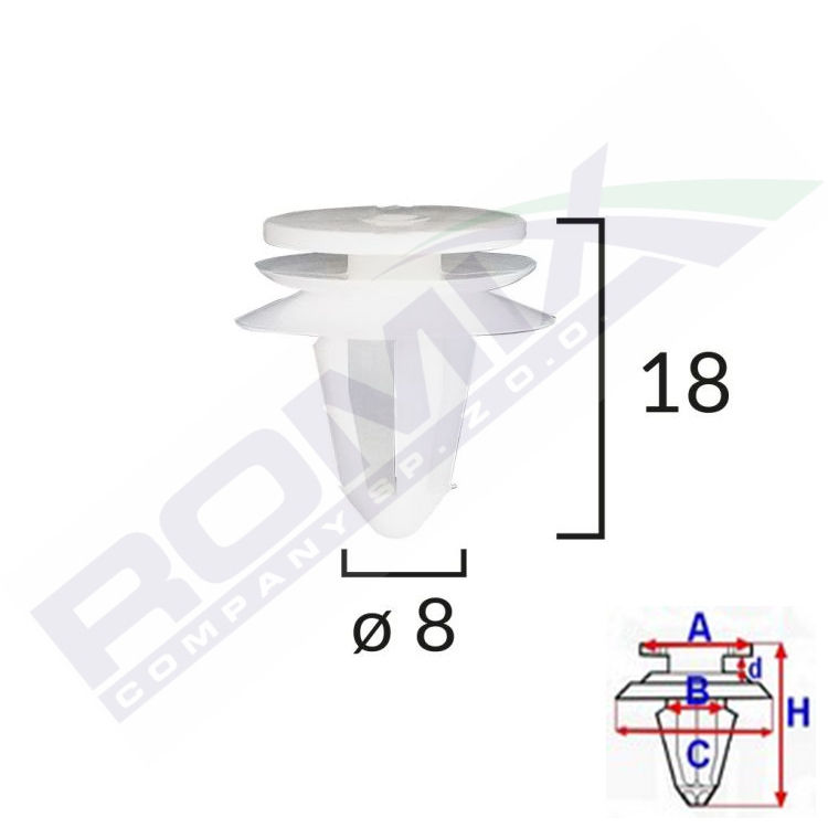 Clema, clips fixare Seat Alhambra (7n) 06.10-06.20, Arosa (6h) 05.97-12.00/01.01-06.04; VW Amarok (N817) 01.10-, Caddy 3 (2k) 06.15-, Lupo 05.98-12.02/01.03-07.05, Sharan (7n) 04.10-, Transporter/Multivan (T5) 10.09- / (T6) 04.15-; tapiterie; set 10 buc