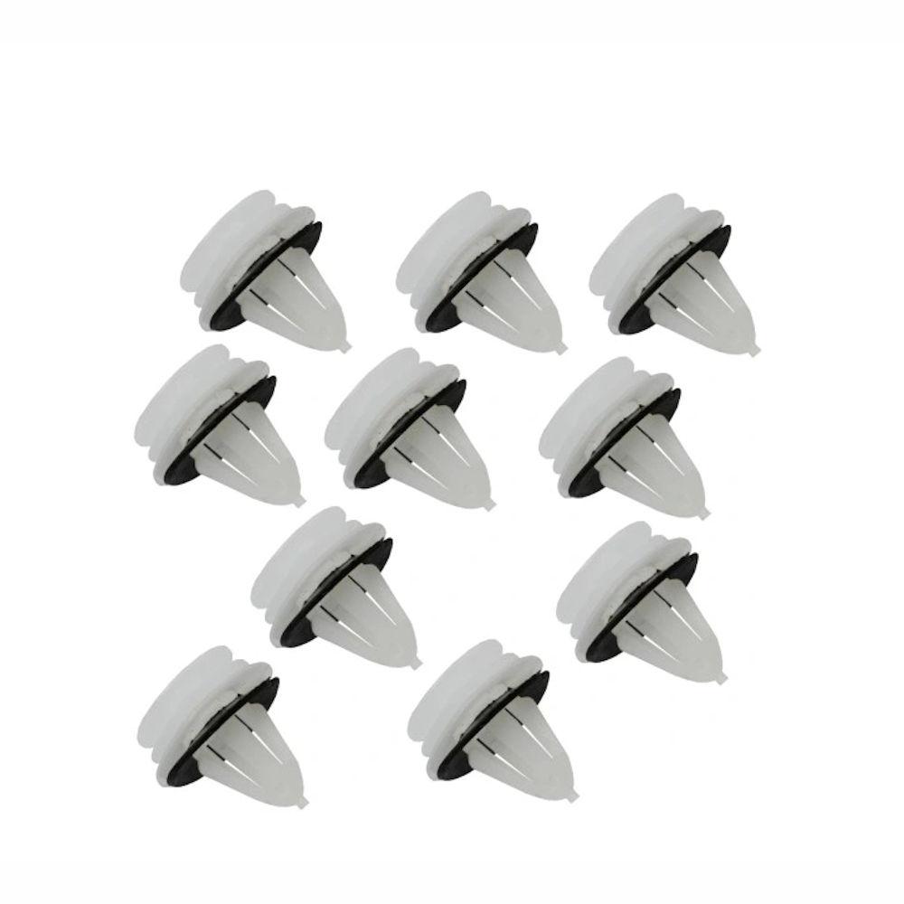 Clema, clips fixare Seat Alhambra (7n) 06.10-06.20, Arosa (6h) 05.97-12.00/01.01-06.04; VW Amarok (N817) 01.10-, Caddy 3 (2k) 06.15-, Lupo 05.98-12.02/01.03-07.05, Sharan (7n) 04.10-, Transporter/Multivan (T5) 10.09- / (T6) 04.15-; tapiterie; set 10 buc