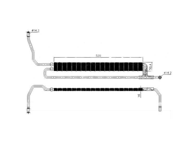 Radiator ulei motor, Termoflot Aftermarket 2023L8-1