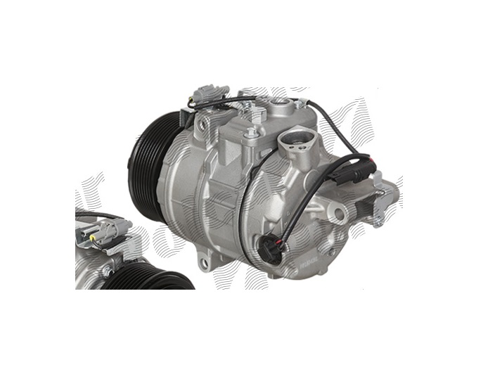 Compresor aer conditionat BMW Seria 1 F20/F21, 2011-2019, motorizare M135i 3.0 R6 T 235/240kw, benzina, rola curea 110 mm, 8 caneluri, de tip Denso: 7SBU17C