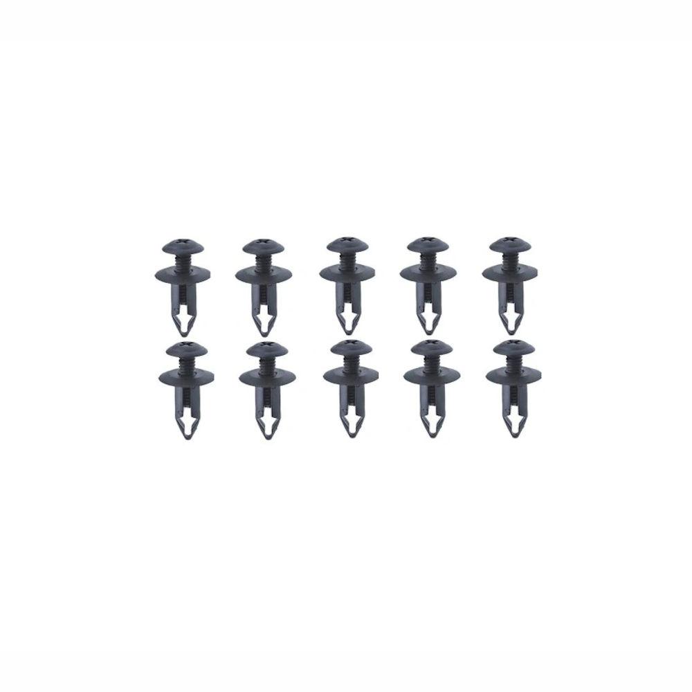Clema, clips fixare Nissan Almera 95-00, Micra 03-10, Note 06-09/09-13, Patrol 97-03/03-04/04-09, Primera 90-97/96-99/99-02, Qashqai 07-10/10-14, Sunny 90-96/90-00, Terrano II 93-99/99-02; aplicatii multiple, set 10 buc, 66860-01W01