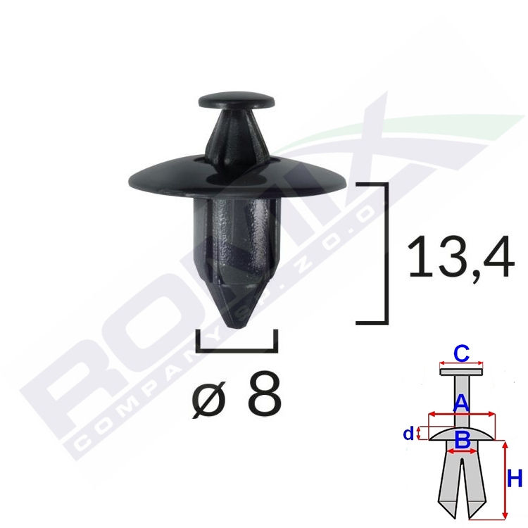 Nit plastic Honda Crv, 01.05-10.06, Aftermarket 2080193