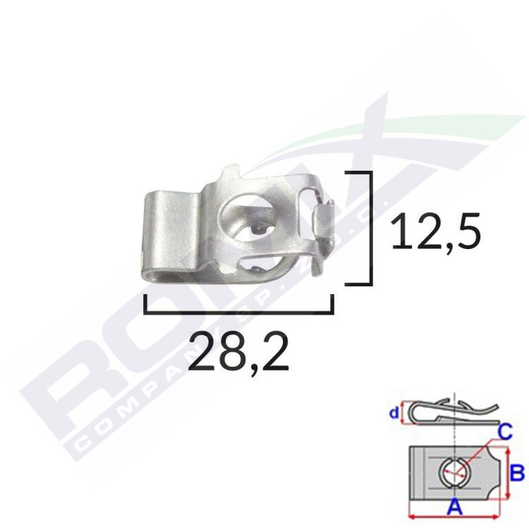 Piulita tabla Bmw Seria 3 E46 Sedan, Kb, 02- Aftermarket RX4101