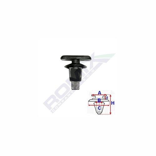 Clema, clips etansare Lexus Gx (Uzj150); Toyota C-Hr, Hilux (N70), Urban Cruiser, Yaris (Xp10), Yaris (Xp130), Yaris (Xp90) Hatchback, Yaris Verso (Ncp/Npl); usa, set 10 buc, 67867-52010