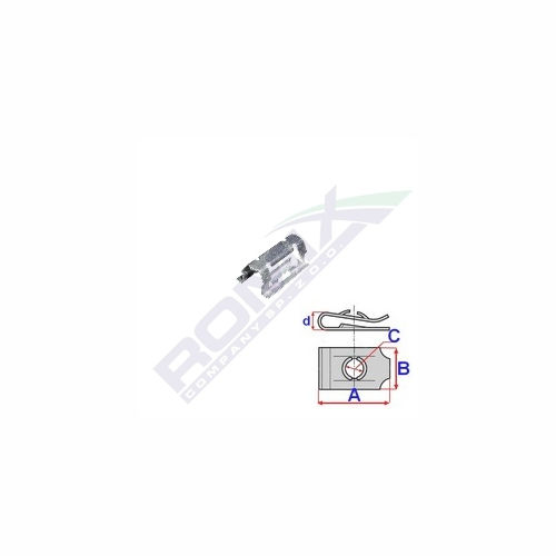 Clema metalica 10 buc bord si orn. aripa Dacia Lodgy, Audi A3 Renault Captur Clio 4, Seat Alhambra Altea Ibiza Leon Toledo Skoda Citigo Octavia 3 Rapid Superb Yeti VW (multe modele)