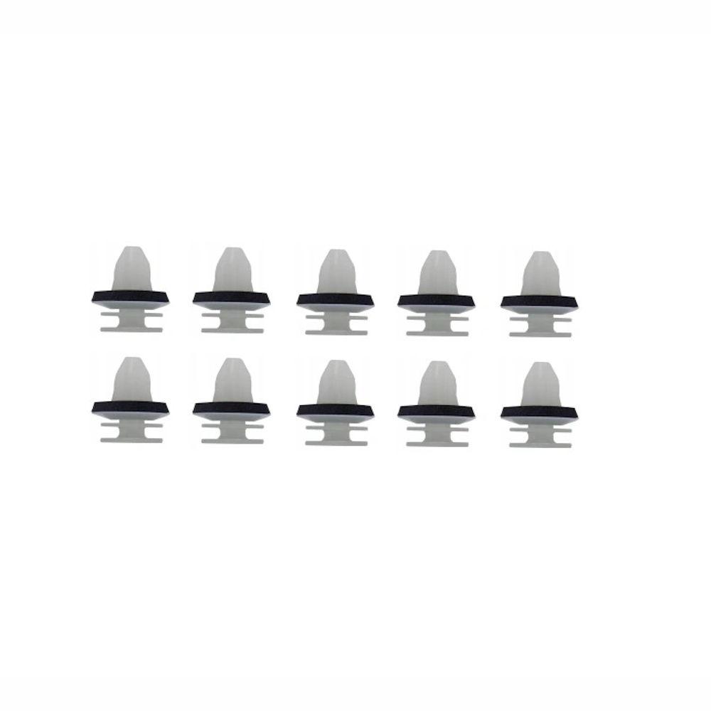 Clema, clips fixare Mercedes clasa A 09.97-08.04, C 03.07-03.11/01.14-/03.11-, E 03.02-06.06, E Sedan/Combi 06.06-12.09/09.09-02.13/02.13-, Gl 08.06-06.12, Glc 11.15-06.19, Ml 07.05-11.11, R 09.05-04.10/04.10-, Vaneo 02.02-07.05; tapiterie usa; set 10 buc