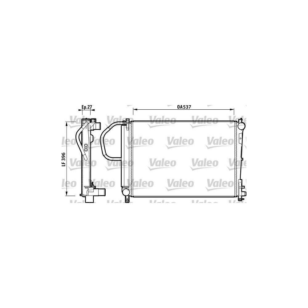 Radiator racire motor Valeo 732883