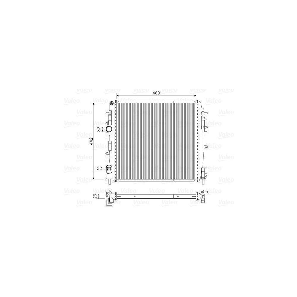 Radiator racire motor Valeo 734922