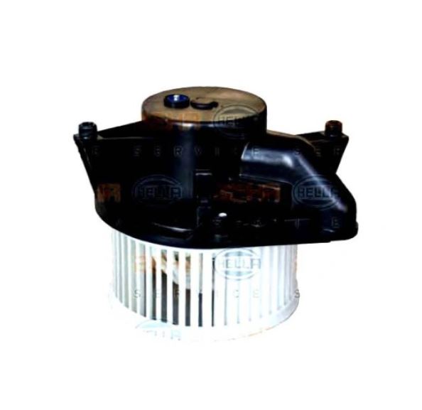 Ventilator habitaclu Denso Fiat Punto (188), 2003-2010, Punto, 1999-2003, motor 1.2, 1.4; 1.8, benzina, 1.3 JTD, 1.9 D, 1.9 JTD, diesel, cu AC, cu modul de control electronic, diametru 145 mm,