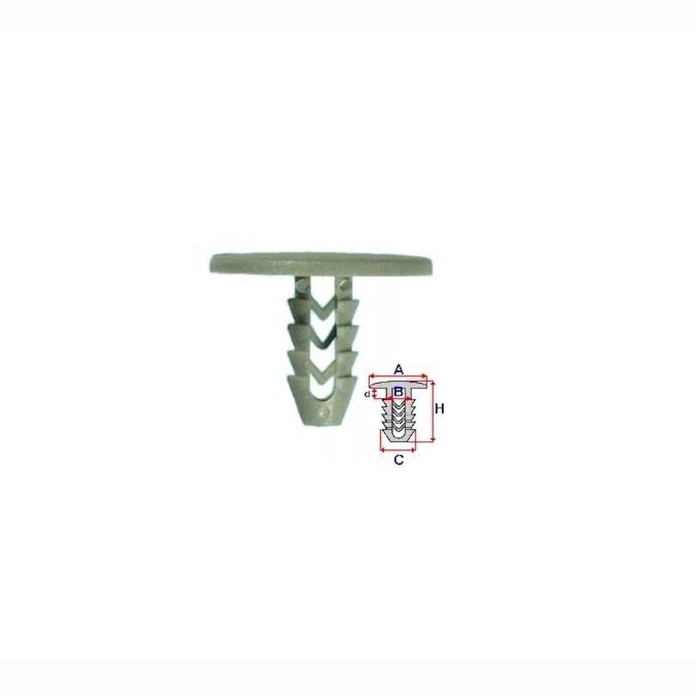 Clips fixare Lancia Musa, 04-07 Aftermarket 3075250B