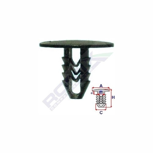 Clips fixare Fiat Tipo, Aftermarket 3080240