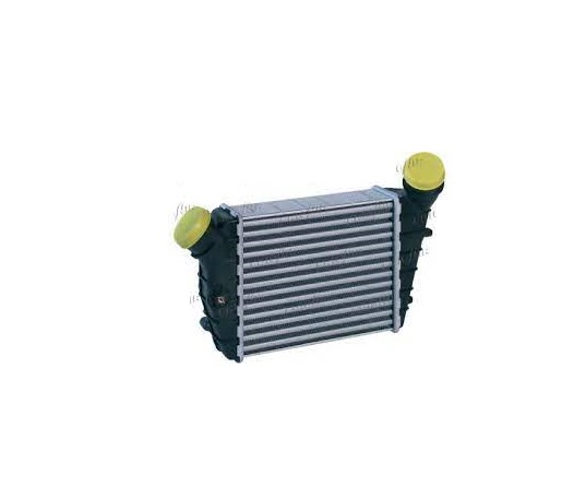 Intercooler Lancia Lybra, 07.1999-2005, motor 1.9 JTD, 2.4 JTD, diesel, cutie manuala, cu/fara AC, aluminiu brazat/plastic, 240x202x62 mm,