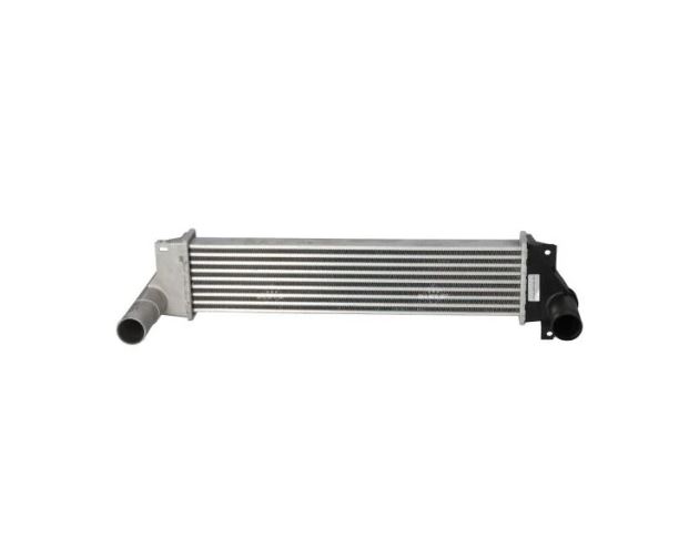 Intercooler Land Rover Freelander, 03.2001-10.2006, motor 2.0 Td4 80kw, Freelander (CB40), 11.2000-10.2006, 2.0 Td4 82kw, diesel, cu/fara AC, aluminiu brazat/plastic, 594x132x50 mm, rezervor stanga din aluminiu,