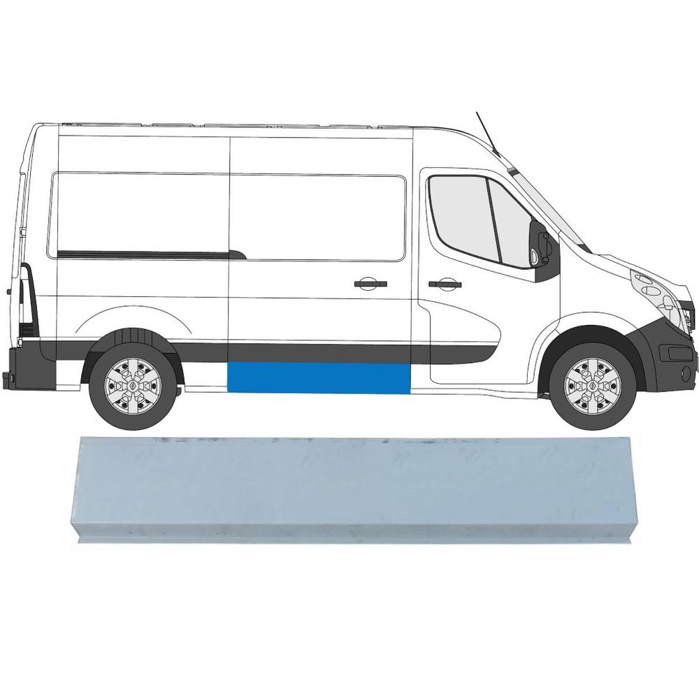 Panou de reparatie usa Opel Movano, 01.2010-, Dreapta, Aftermarket