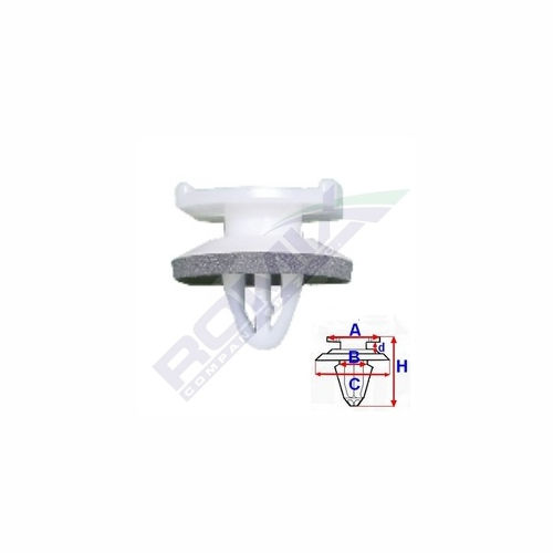 Clips, Agrafa fixare bandouri Iveco Daily 06- Aftermarket 80903080