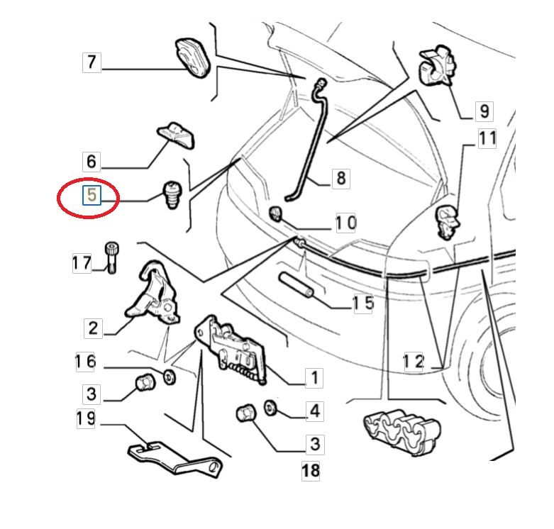 Tampon cauciuc Aftermarket 9103001