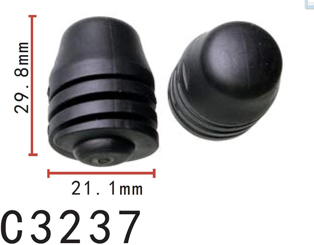 Tampon cauciuc Audi, Seat, Skoda, VW; capota, set 10 buc, 111823499, 175823499, 2E0837311, 311823499A, 3B0823499C, 867827500, 867827500A