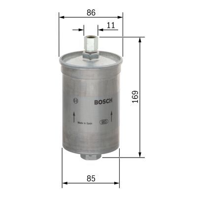 Filtru combustibil BOSCH 0450905177