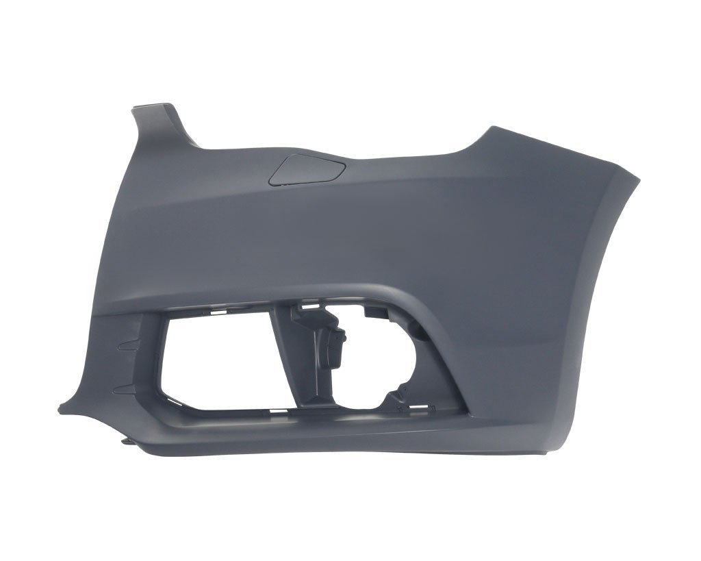 Parte laterala bara , colt lateral flaps fata stanga Audi A1 (8x), 04.2010-01.2015, cu gaura pentru spalator, primer, 8X0807065AGRU