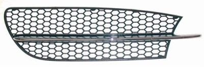 Grila bara fata Alfa Romeo 147 (937), 10.2000-10.2004, Stanga, 46557854, 140427-1 insertie crom