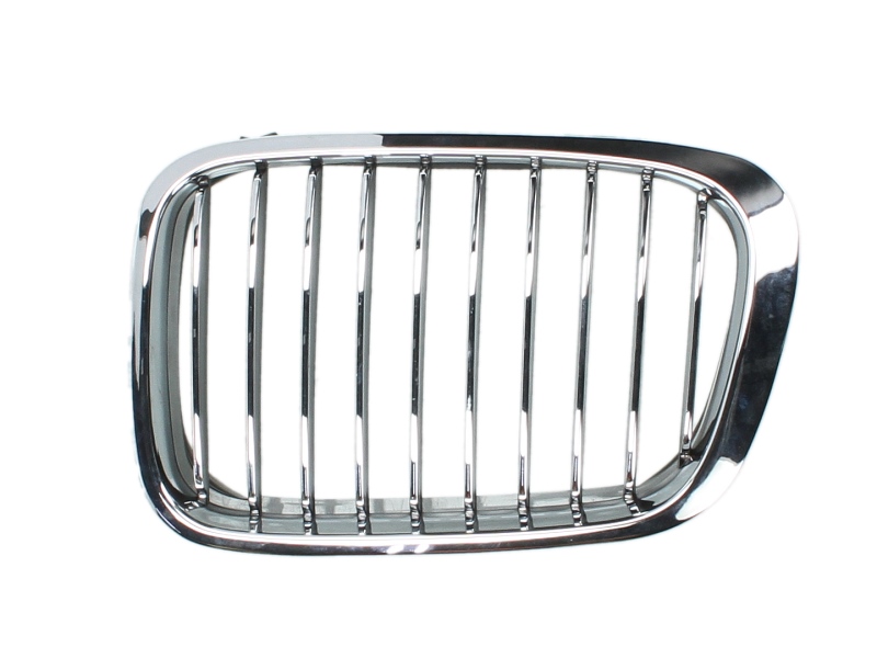 Grila radiator Bmw Seria 3 (E46), Sedan/Combi, 06.1998-09.2001, stanga, crom/crom/negru, 51138208489, 20080511