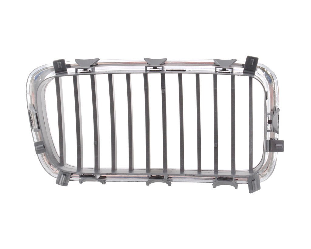 Grila radiator Bmw Seria 7 (E38), 04.1994-1998 dreapta, crom/crom/negru, 51138172280, 202205-4