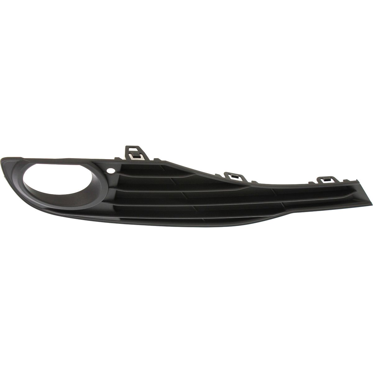 Grila bara fata Bmw Seria 3 (F30/F31), 01.2012-12.2019 (fara model GT), partea Dreapta, 51117255366, 20D127-4 cu locas pentru proiectoare, scurt, partial inchisa