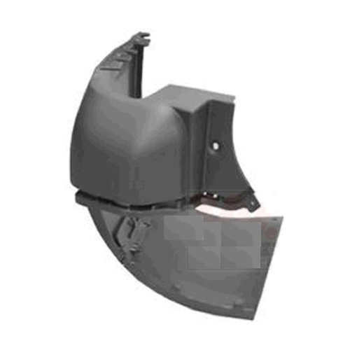 Parte laterala bara , colt lateral flaps inferior , spate , stanga ,negru ,sasiu lung cu 2 usi spate Citroen Berlingo (7 ), 02.2008-06.2012 , Peugeot Partner, 03.2008-06.2012, 7410FS