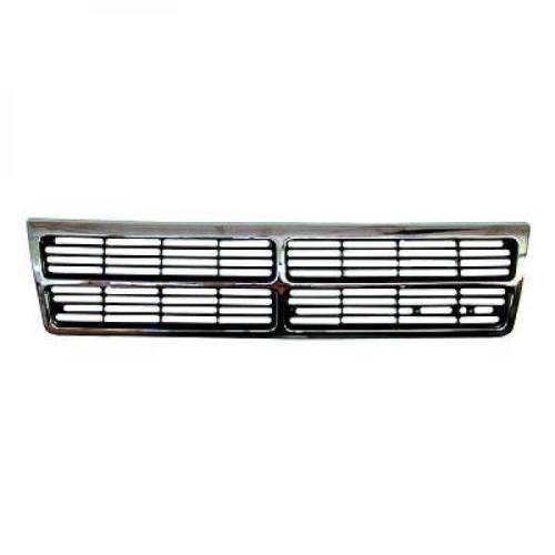 Grila radiator Chrysler Voyager (Es), 01.1991-12.1995, Dodge Caravan 01.1988-12.1995, crom, 4576765, 240005-1 tip Dodge