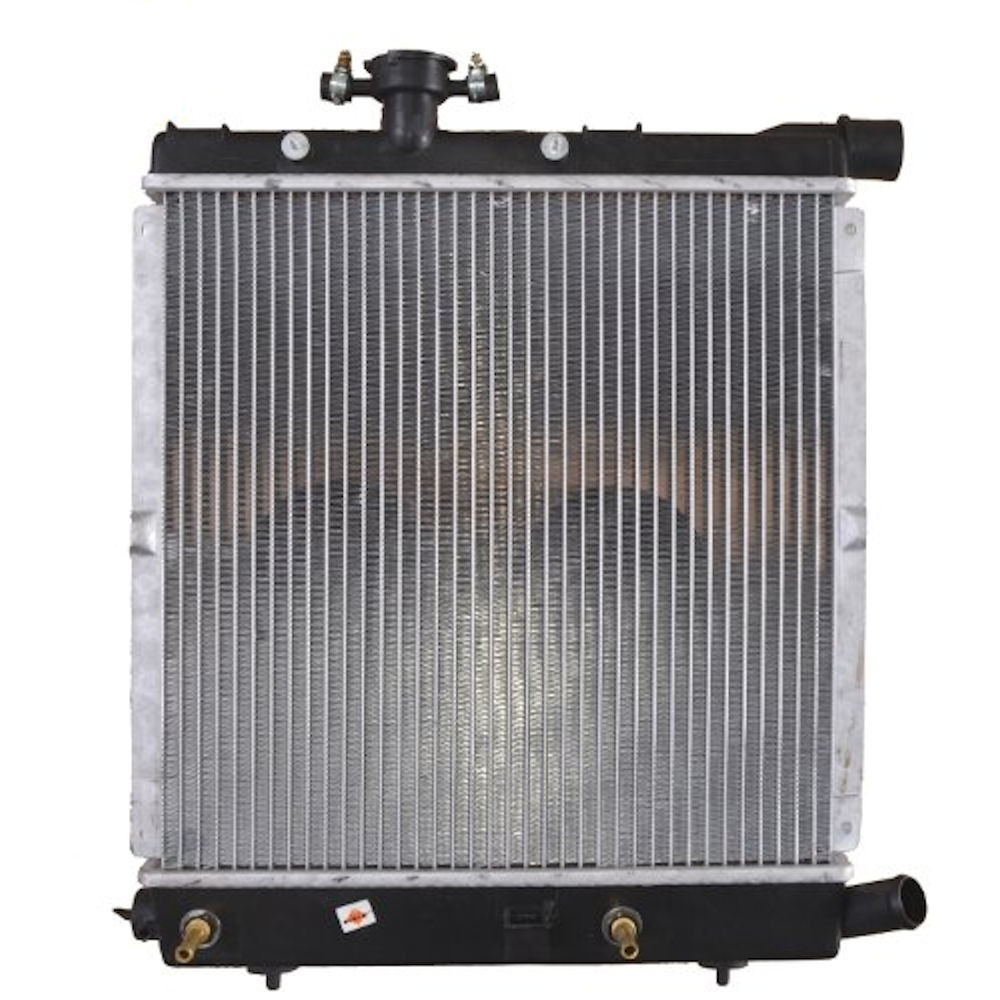 Radiator racire Chrysler Voyager, 10.1989-12.1992, Dodge Caravan, 01.1990-12.1992, Motorizare 2, 2; 2, 5; 2, 6; 3, 0 V6; 3, 3 V6 Benzina, tip climatizare cu/fara AC, cutie M/A, dimensiune 410x403x25mm, Cu lipire fagure prin brazare, Aftermarket