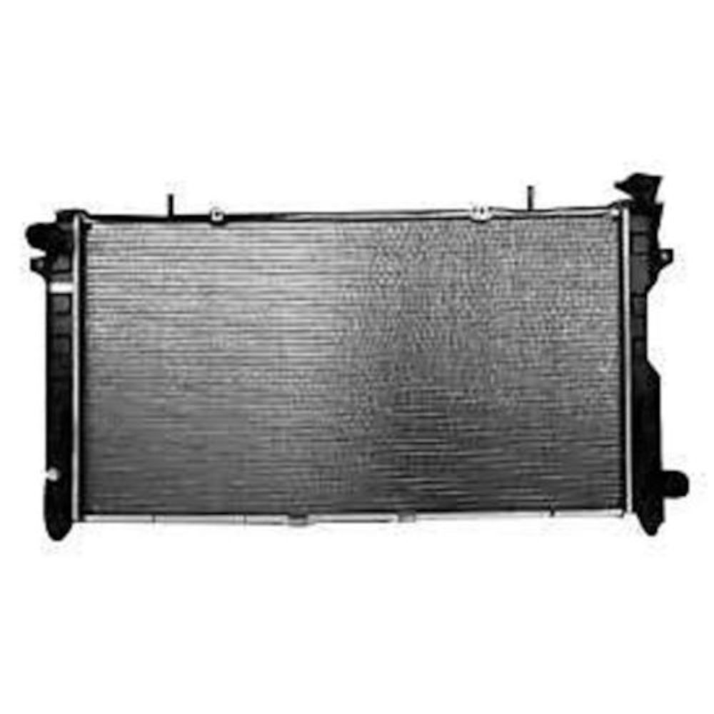 Radiator racire Chrysler Voyager, 2001-2005, Dodge Caravan, 2001-2005, Motorizare 2, 4 110kw Benzina, tip climatizare cu/fara AC, cutie M/A, tip Behe, diam intrare/iesire 39/39mm, dimensiune 770x408x32mm, Cu lipire fagure prin brazare, Aftermarket