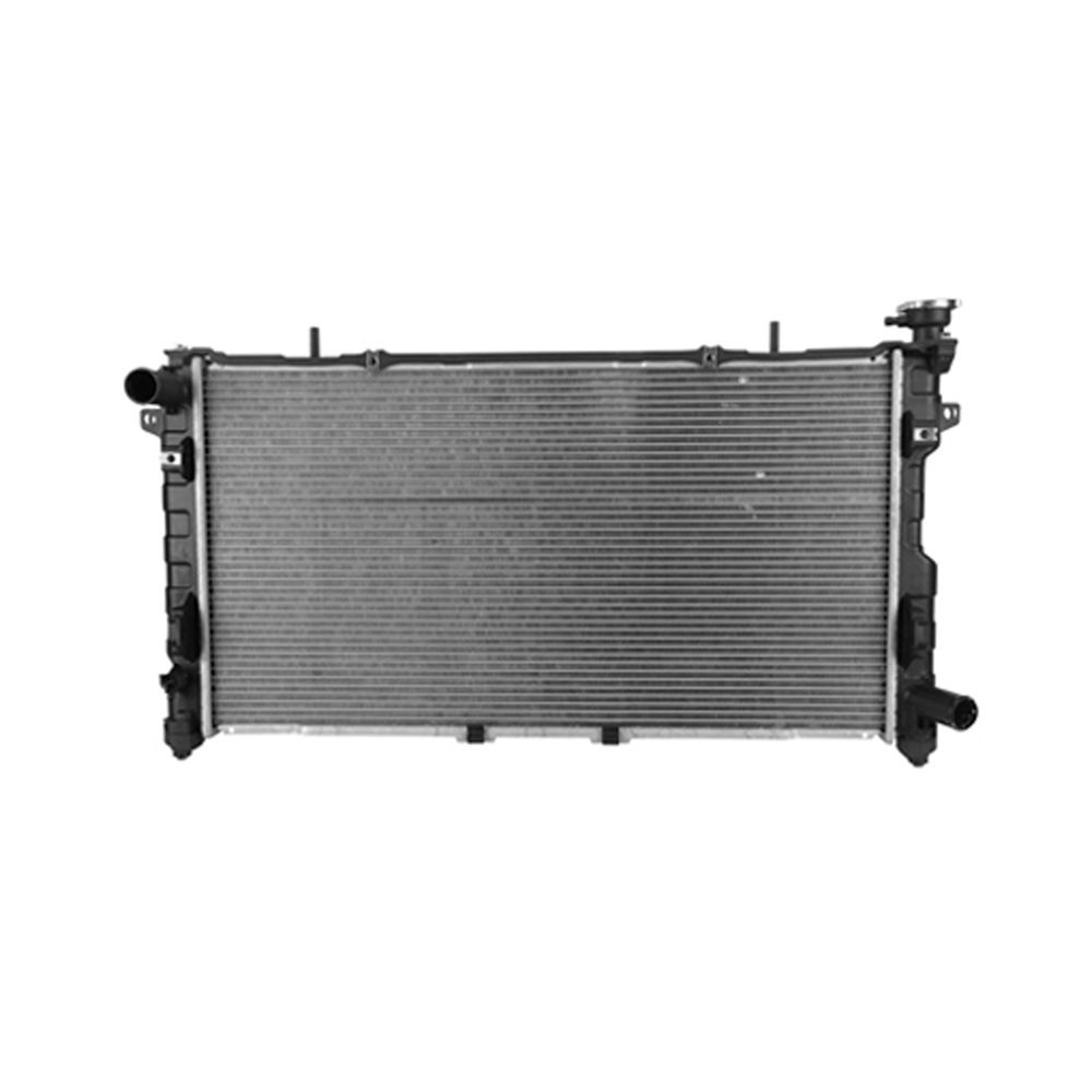 Radiator racire Chrysler Voyager, 2001-2008, Motorizare 2, 4 110kw Benzina, tip climatizare cu/fara AC, cutie M/A, dimensiune 770x408x32mm, Cu lipire fagure prin brazare, Aftermarket