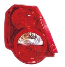 Stop spate lampa Chevrolet Aveo Hatchback (T255), 04.08-05.11, omologare ECE, spate, fara suport bec, lampa ceata spate, 96650804, Stanga