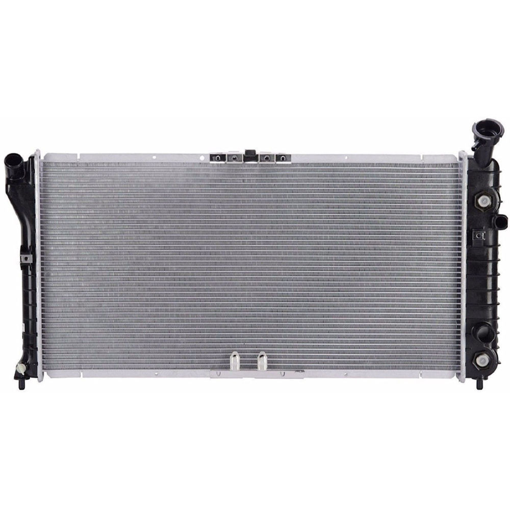 Radiator racire Chevrolet Venture, 01.1997-12.1997, Pontiac Grand Prix, 01.1997-12.1997, 3,1 V6; 3,4 V6; 3,8 V6 Benzina, Automat, Cu/fara AC, 774x378x16, Cu lipire fagure prin brazare Aftermarket