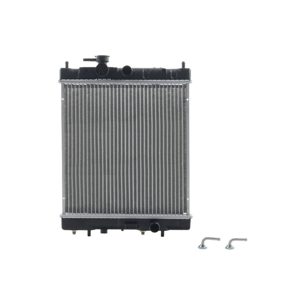 Radiator racire Nissan Micra, 06.1992-02.1998, Motorizare 1.0 40/44kw Benzina, tip climatizare Automat, diametru intrare/iesire 28/28mm, dimensiune 368x380x16mm, Cu lipire fagure prin brazare