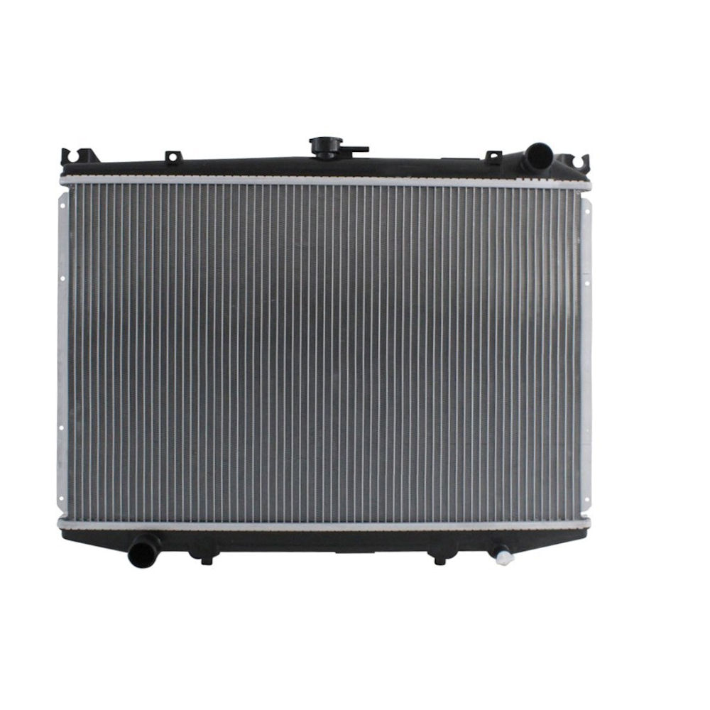 Radiator racire Nissan Pick Up (D21), 10.1987-03.1992, Terrano, 08.1987-02.1993, Motorizare 2, 7 D 62kw; 2, 5 D 60kw, 2, 7 Td 73kw Diesel, cutie Manuala, dimensiune 645x425x24mm, Cu lipire fagure prin brazare, Aftermarket