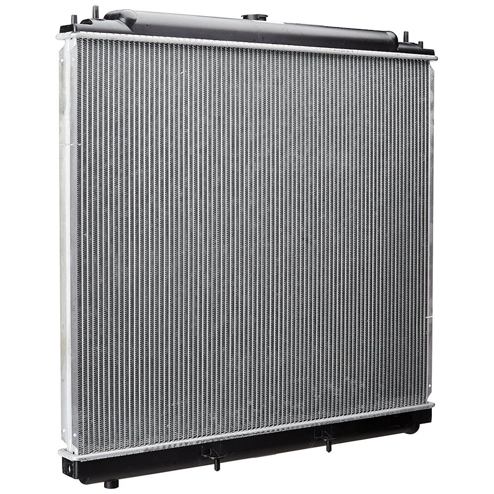 Radiator racire Nissan Navara, 05.2005-2016, Pathfinder, 02.2005-06.2010, Motorizare 2, 5 Dci 128/130kw Diesel, tip climatizare Cu/fara AC, cutie automata, Calsonic tip, diametru intrare/iesire 35/35mm, dimensiune 686x600x36mm, Cu lipire fagure prin braza