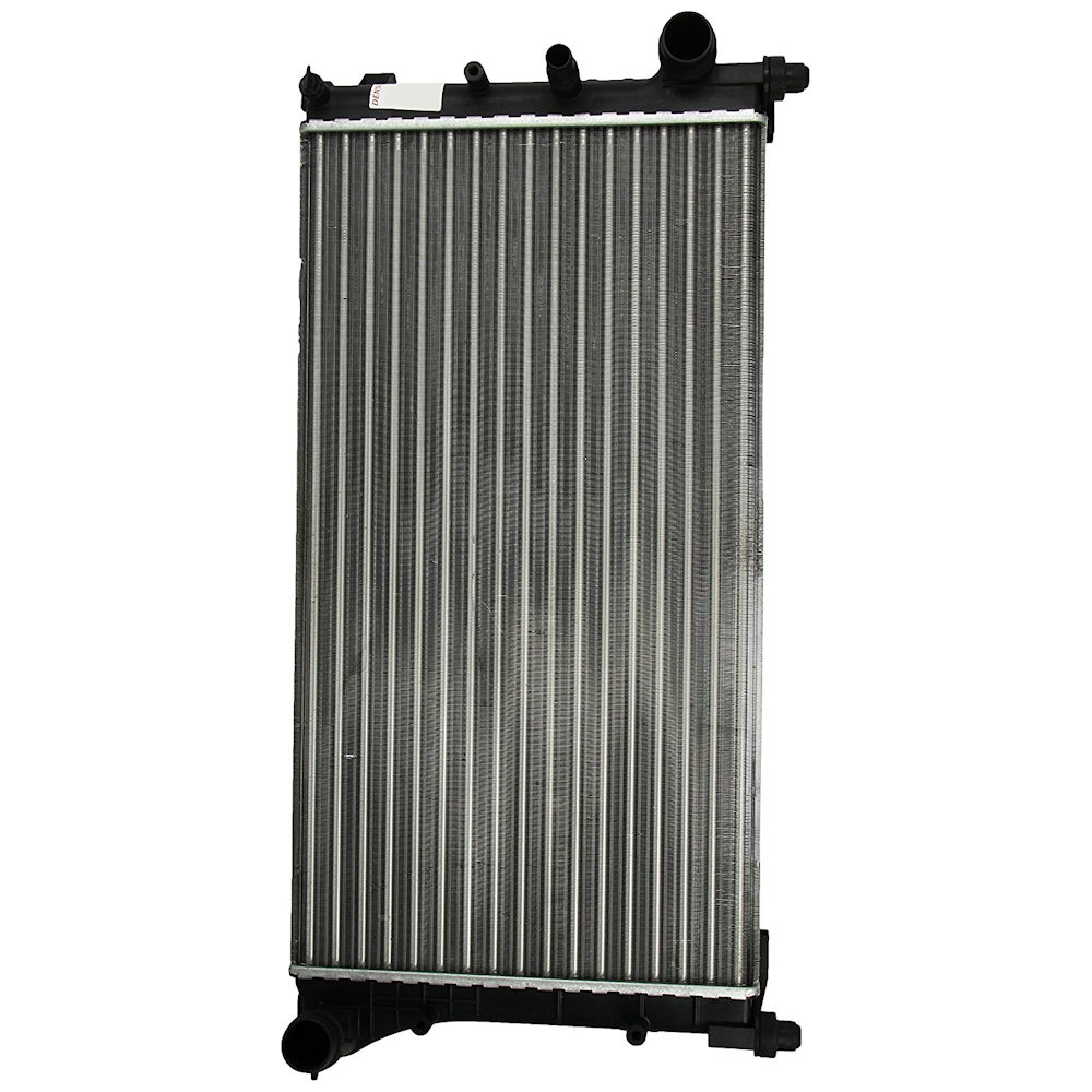 Radiator racire Fiat Panda, 2003-06.2005, Motorizare 1, 1 40kw; 1, 2 44kw Benzina, tip climatizare cu AC, cutie M/A cu conectori rapizi intrare/iesire, dimensiune 580x320x23mm, Cu lipire fagure mecanica, Aftermarket